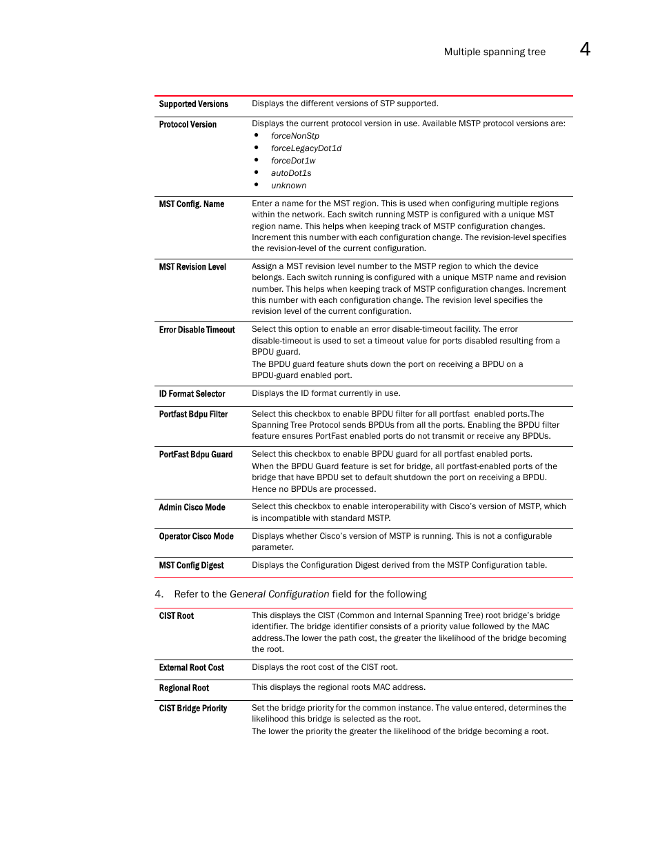 Brocade Mobility RFS7000-GR Controller System Reference Guide (Supporting software release 4.1.0.0-040GR and later) User Manual | Page 235 / 556