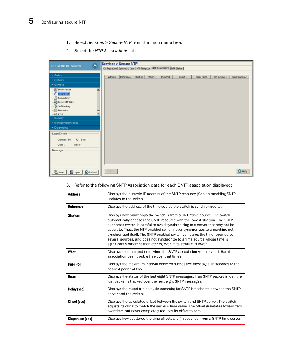 Brocade Mobility RFS7000-GR Controller System Reference Guide (Supporting software release 4.1.0.0-040GR and later) User Manual | Page 280 / 556