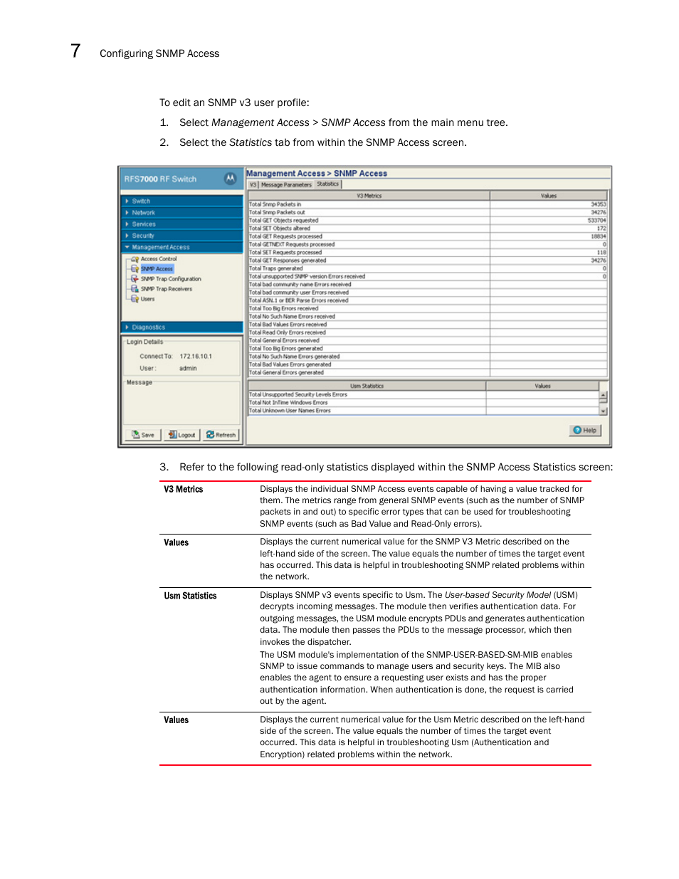 Brocade Mobility RFS7000-GR Controller System Reference Guide (Supporting software release 4.1.0.0-040GR and later) User Manual | Page 460 / 556