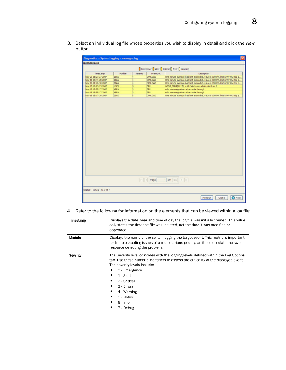 Brocade Mobility RFS7000-GR Controller System Reference Guide (Supporting software release 4.1.0.0-040GR and later) User Manual | Page 491 / 556