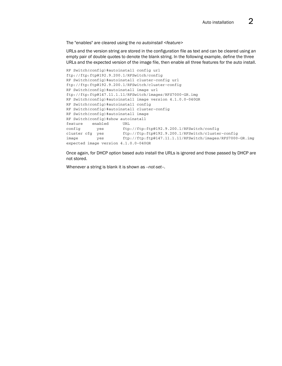 Brocade Mobility RFS7000-GR Controller System Reference Guide (Supporting software release 4.1.0.0-040GR and later) User Manual | Page 51 / 556