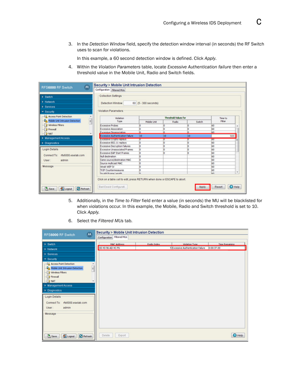 Brocade Mobility RFS7000-GR Controller System Reference Guide (Supporting software release 4.1.0.0-040GR and later) User Manual | Page 547 / 556