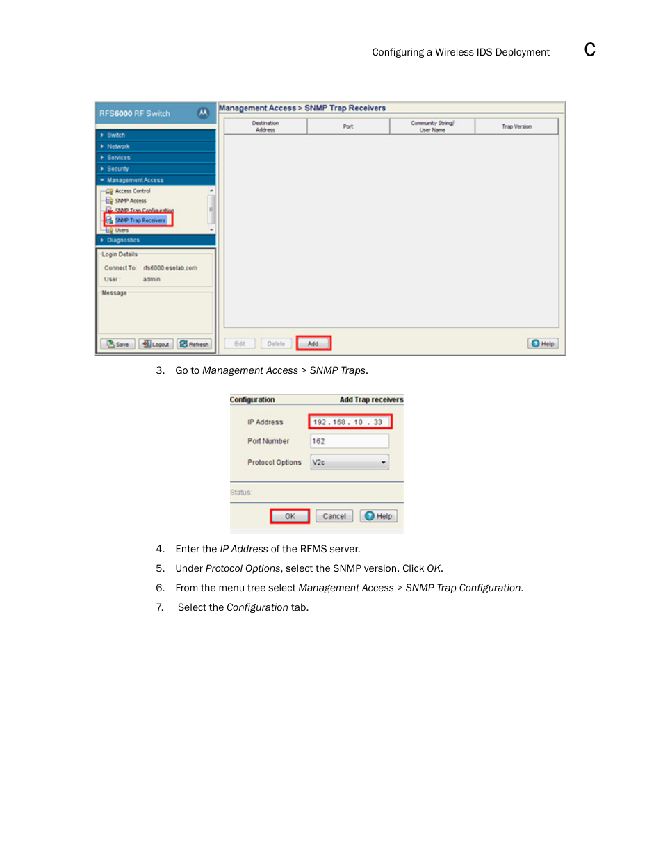 Brocade Mobility RFS7000-GR Controller System Reference Guide (Supporting software release 4.1.0.0-040GR and later) User Manual | Page 549 / 556