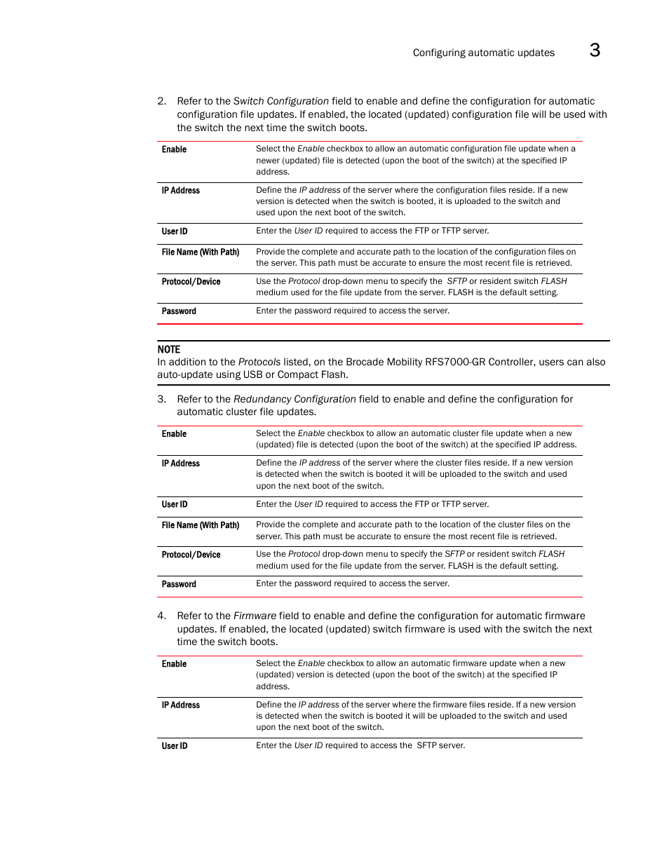 Brocade Mobility RFS7000-GR Controller System Reference Guide (Supporting software release 4.1.0.0-040GR and later) User Manual | Page 83 / 556