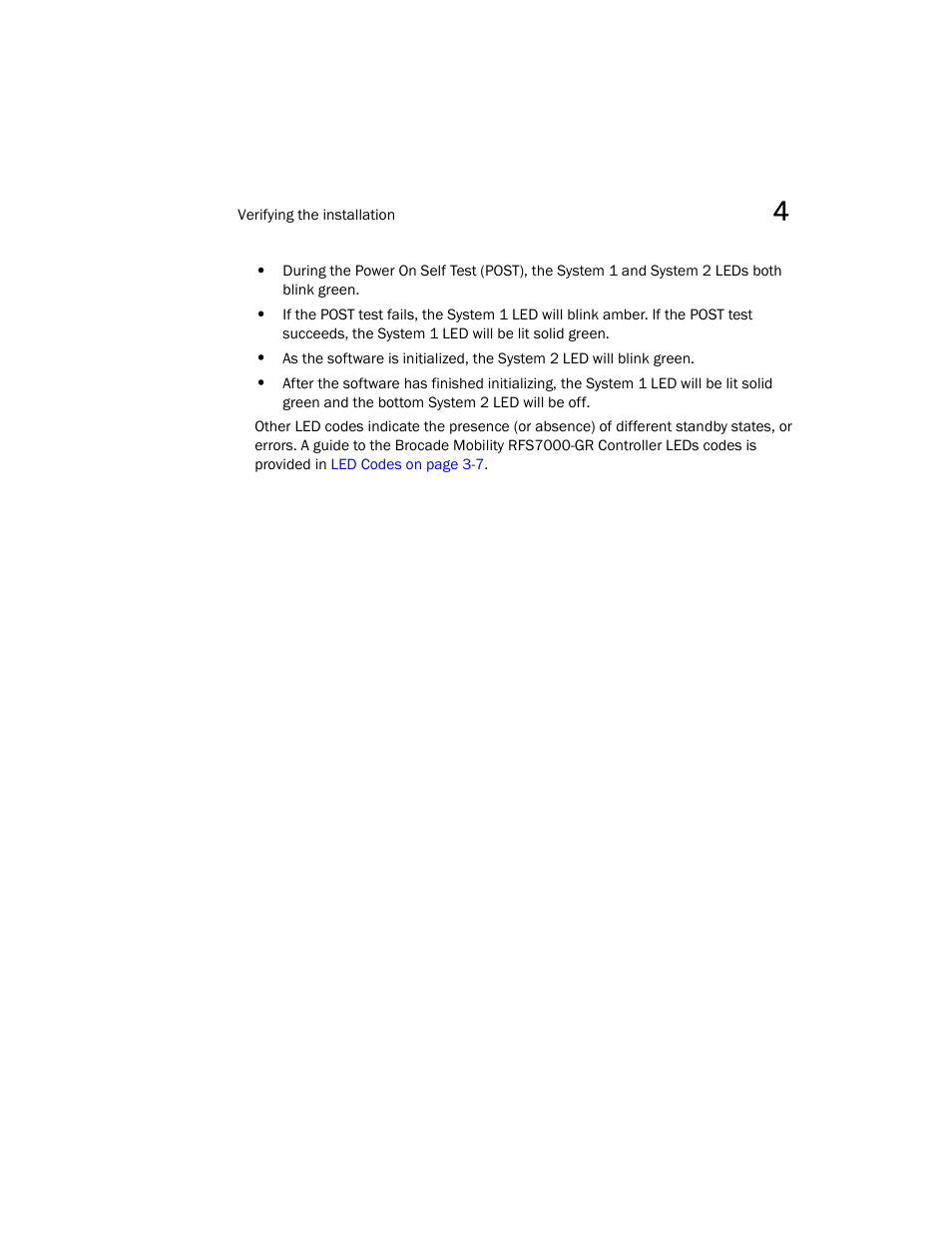 Brocade Mobility RFS7000-GR Controller Installation Guide (Supporting software release 4.1.0.0-040GR and later) User Manual | Page 31 / 43