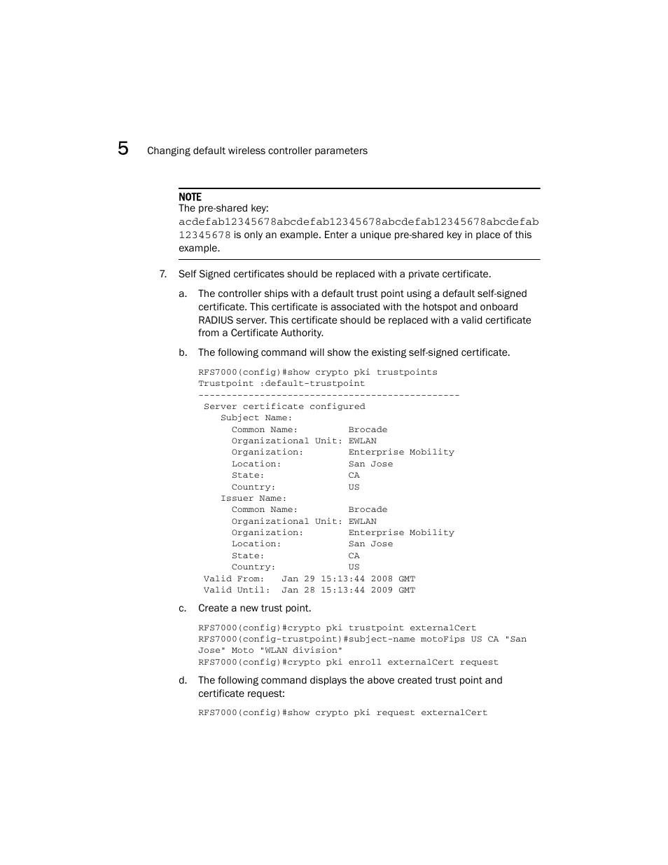 Brocade Mobility RFS7000-GR Controller Installation Guide (Supporting software release 4.1.0.0-040GR and later) User Manual | Page 36 / 43