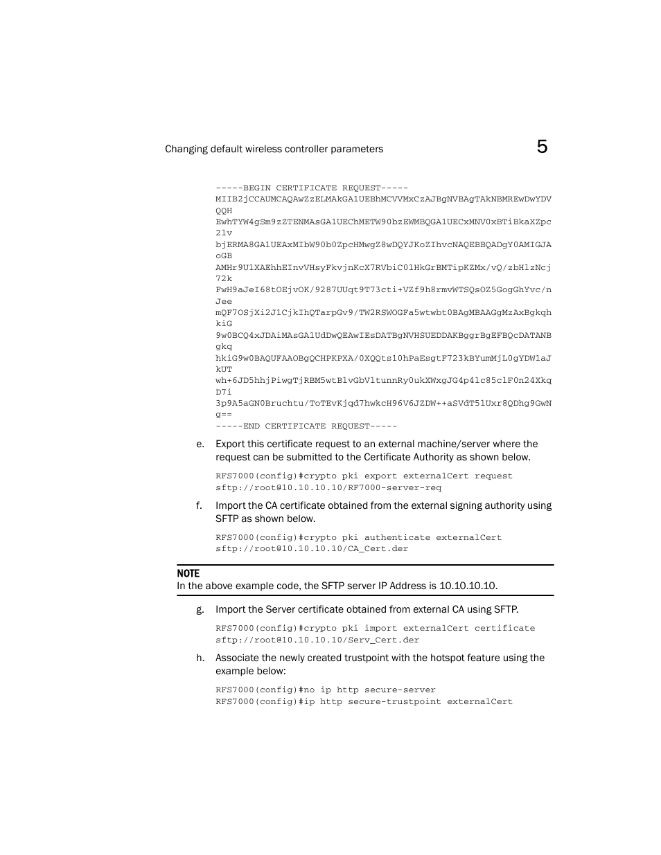 Brocade Mobility RFS7000-GR Controller Installation Guide (Supporting software release 4.1.0.0-040GR and later) User Manual | Page 37 / 43