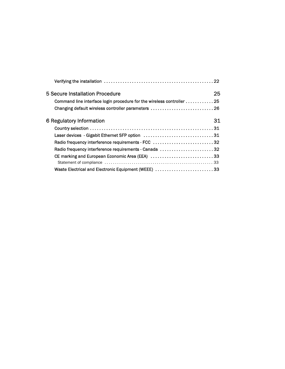 Brocade Mobility RFS7000-GR Controller Installation Guide (Supporting software release 4.1.0.0-040GR and later) User Manual | Page 4 / 43