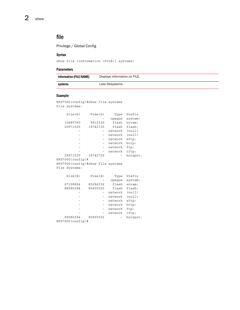File | Brocade Mobility RFS7000-GR Controller CLI Reference Guide (Supporting software release 4.1.0.0-040GR and later) User Manual | Page 110 / 607