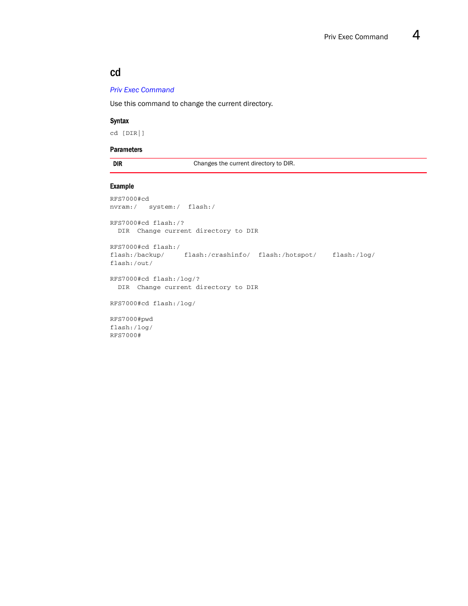 Brocade Mobility RFS7000-GR Controller CLI Reference Guide (Supporting software release 4.1.0.0-040GR and later) User Manual | Page 141 / 607