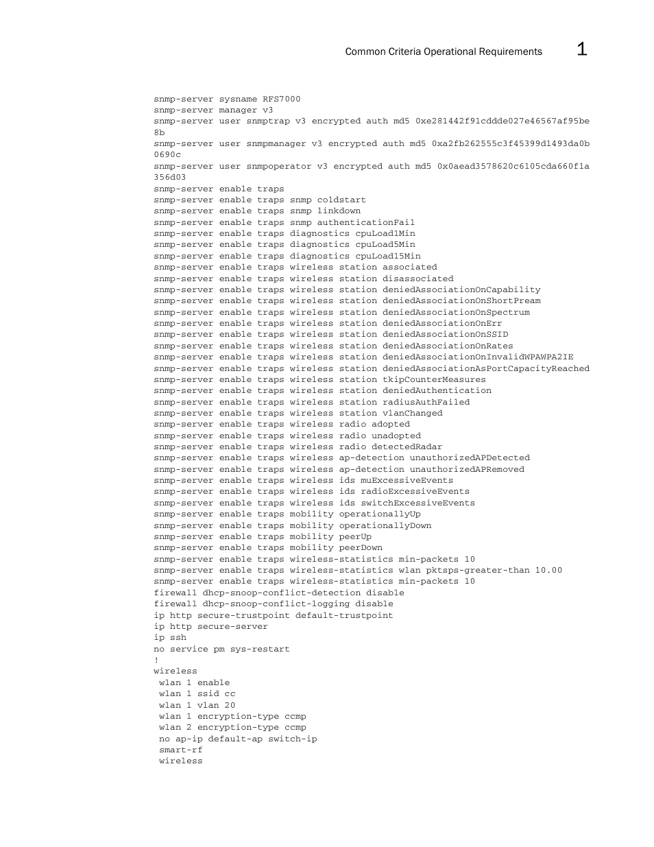 Brocade Mobility RFS7000-GR Controller CLI Reference Guide (Supporting software release 4.1.0.0-040GR and later) User Manual | Page 19 / 607