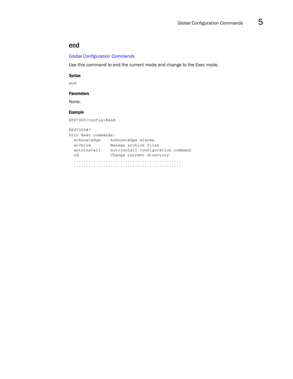 Brocade Mobility RFS7000-GR Controller CLI Reference Guide (Supporting software release 4.1.0.0-040GR and later) User Manual | Page 201 / 607