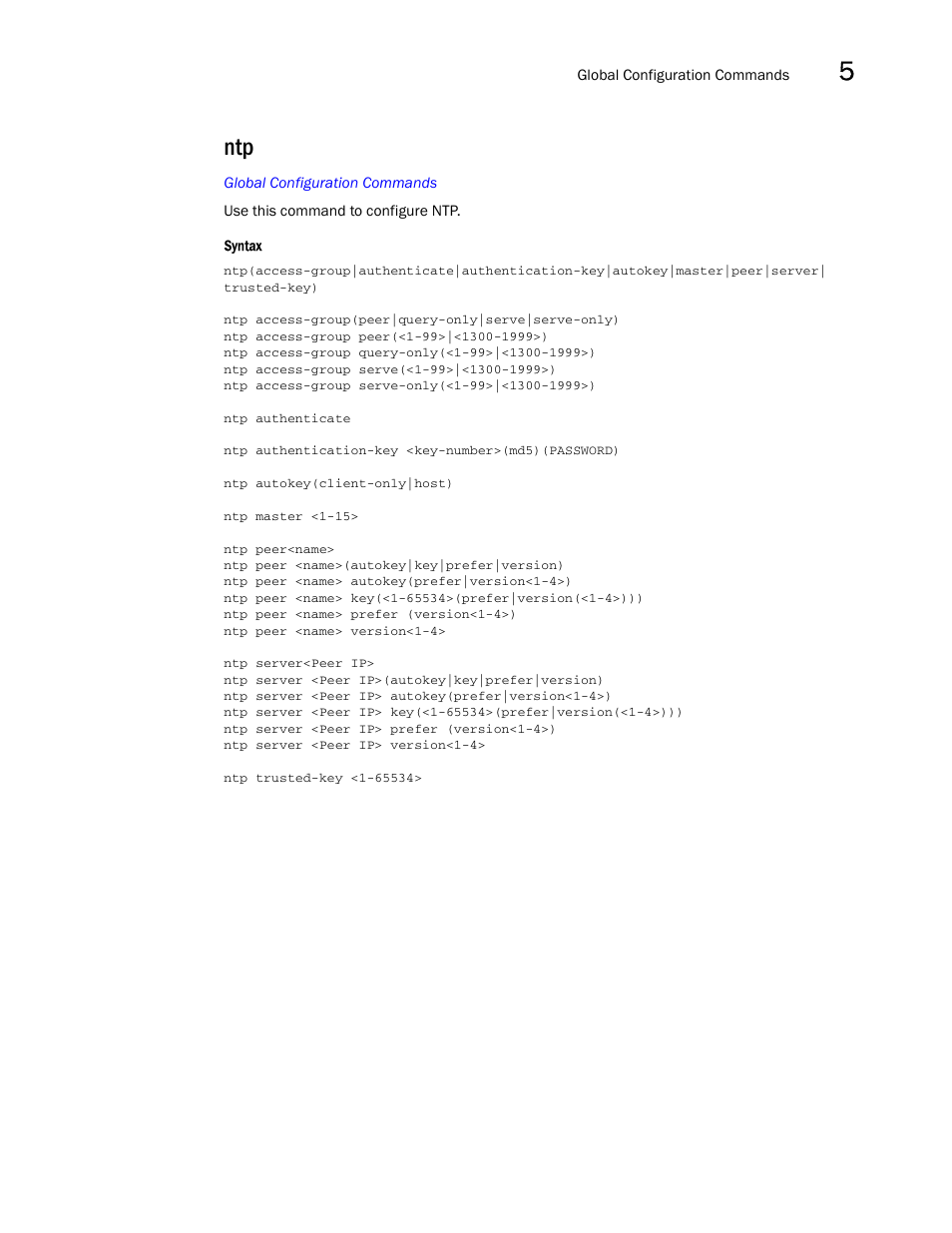 Brocade Mobility RFS7000-GR Controller CLI Reference Guide (Supporting software release 4.1.0.0-040GR and later) User Manual | Page 219 / 607