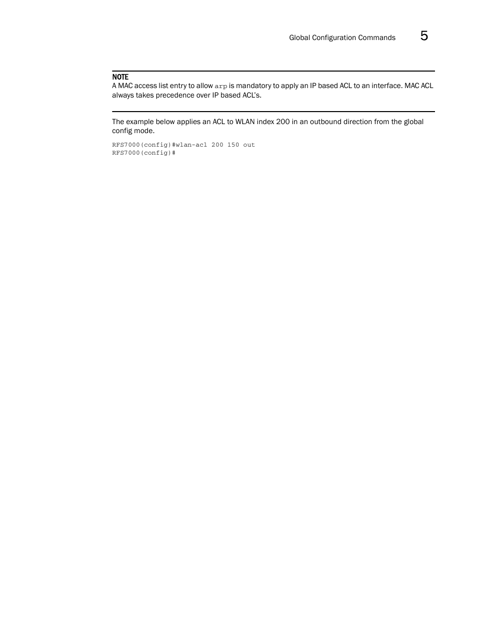 Brocade Mobility RFS7000-GR Controller CLI Reference Guide (Supporting software release 4.1.0.0-040GR and later) User Manual | Page 249 / 607
