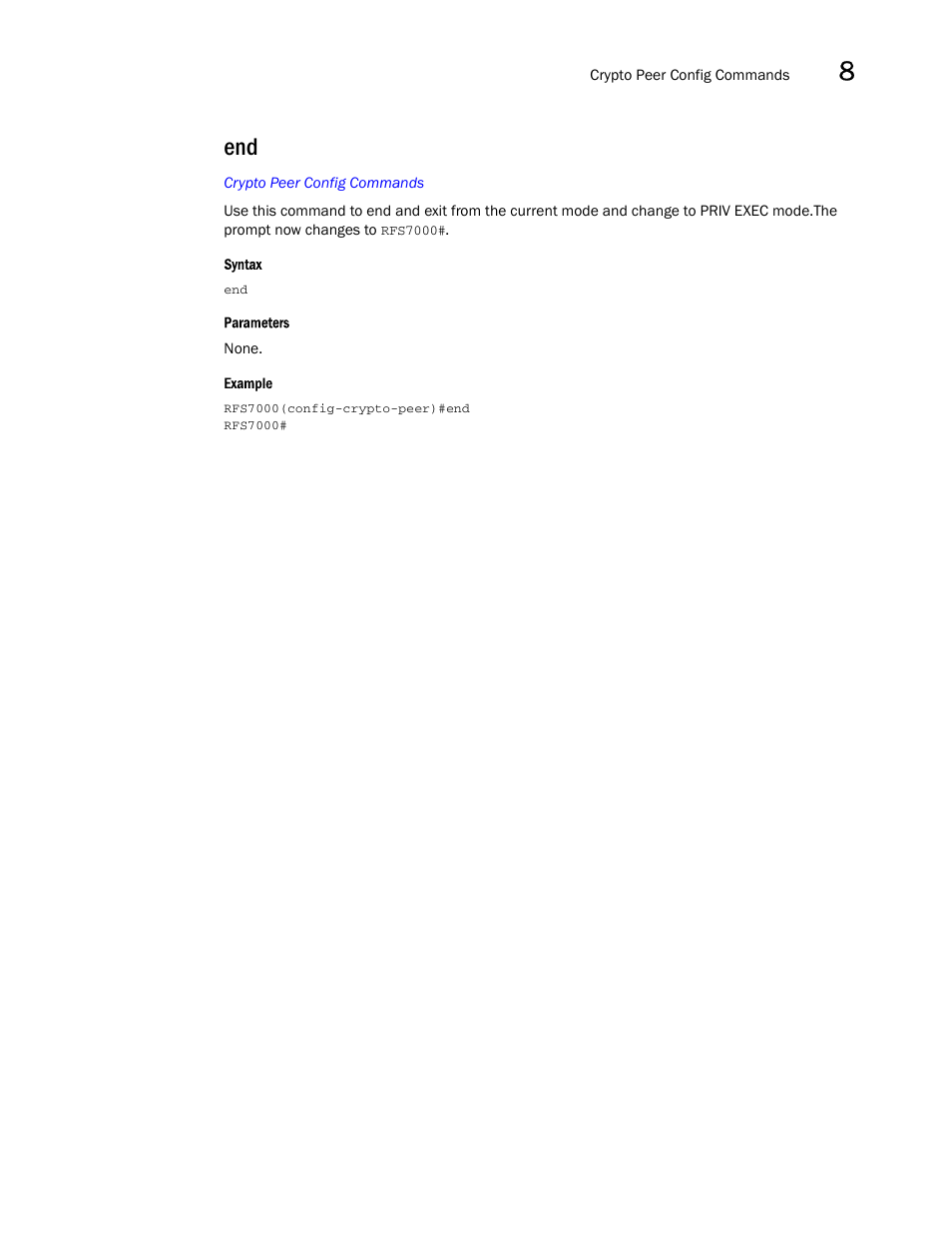 Brocade Mobility RFS7000-GR Controller CLI Reference Guide (Supporting software release 4.1.0.0-040GR and later) User Manual | Page 277 / 607