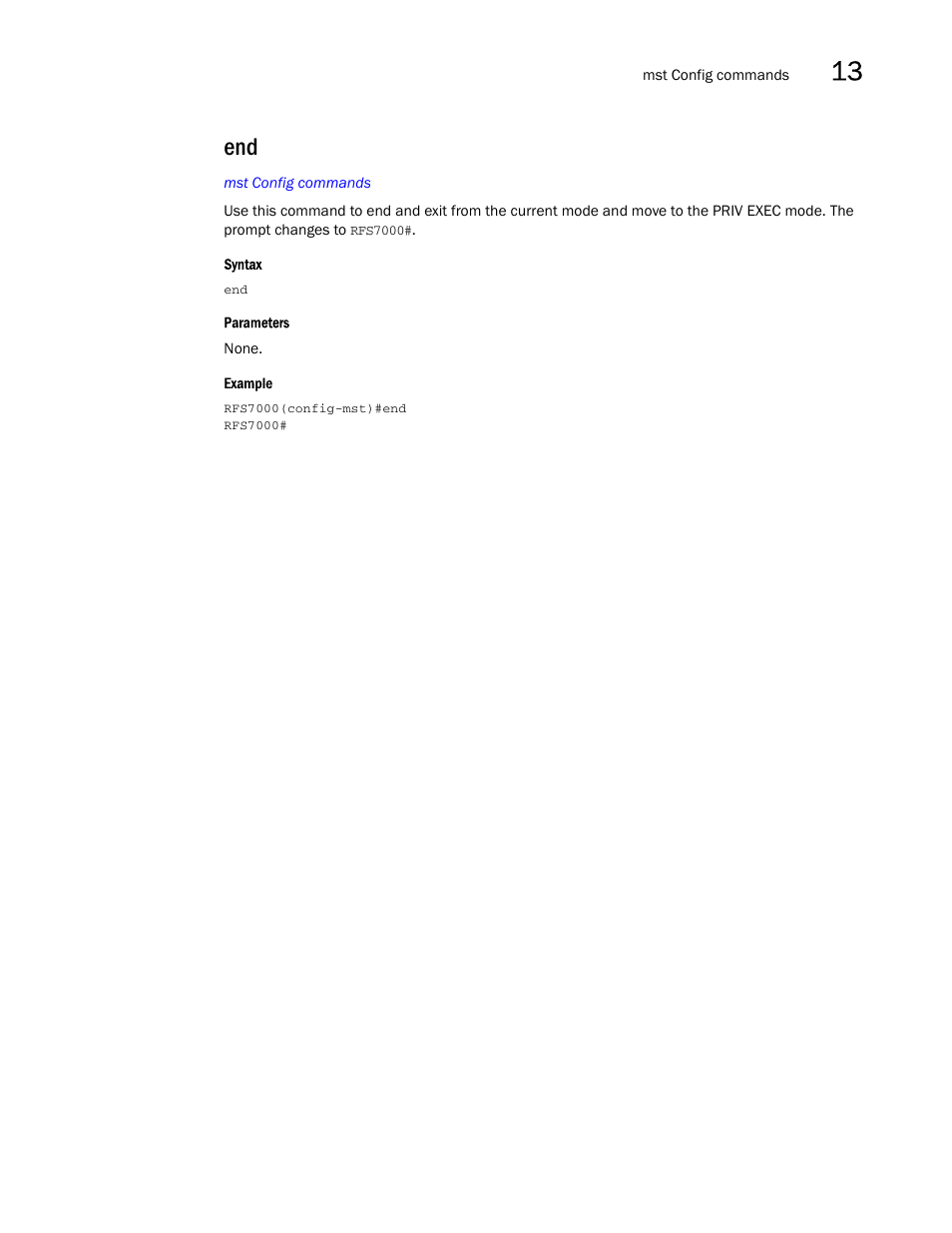 Brocade Mobility RFS7000-GR Controller CLI Reference Guide (Supporting software release 4.1.0.0-040GR and later) User Manual | Page 353 / 607