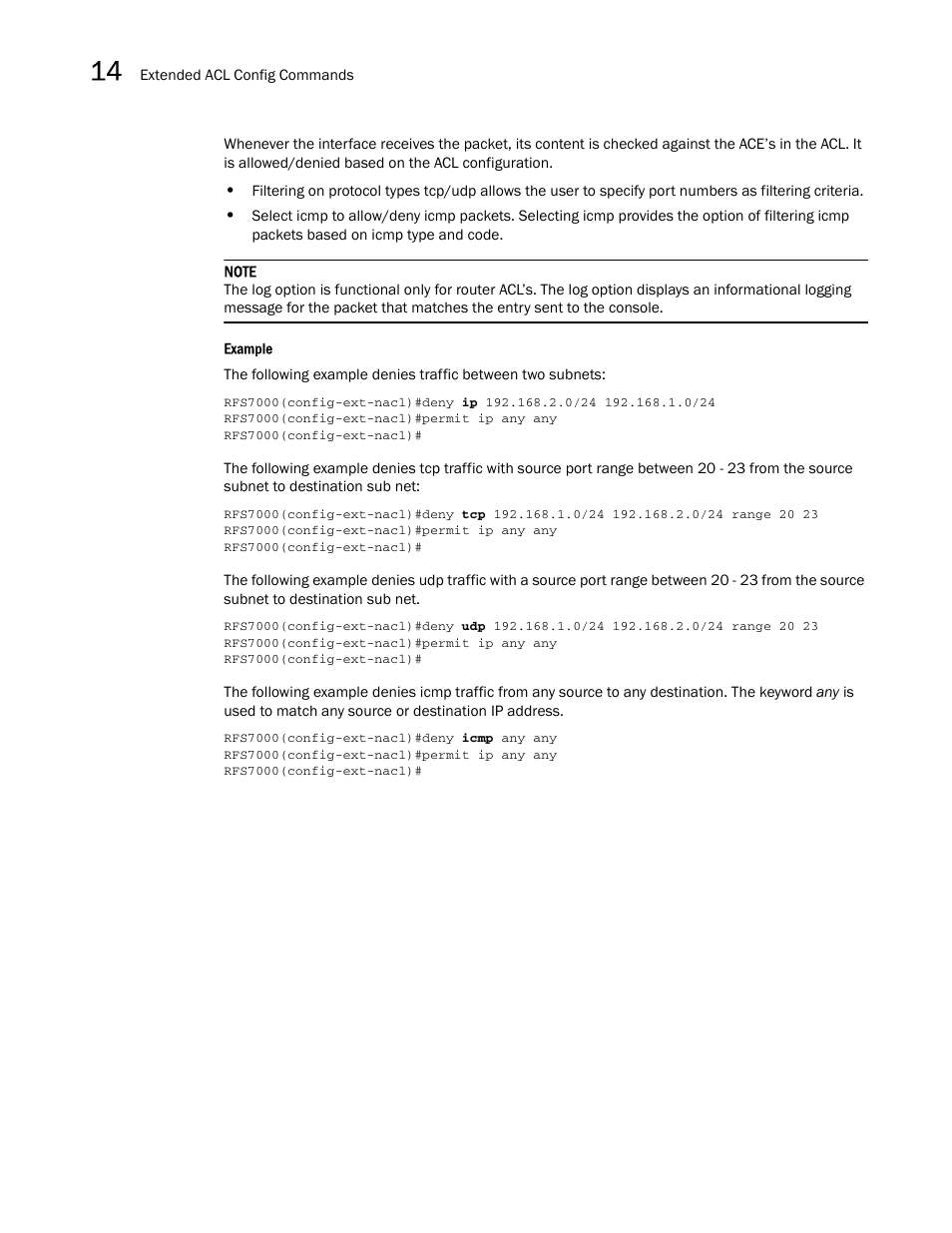 Brocade Mobility RFS7000-GR Controller CLI Reference Guide (Supporting software release 4.1.0.0-040GR and later) User Manual | Page 370 / 607