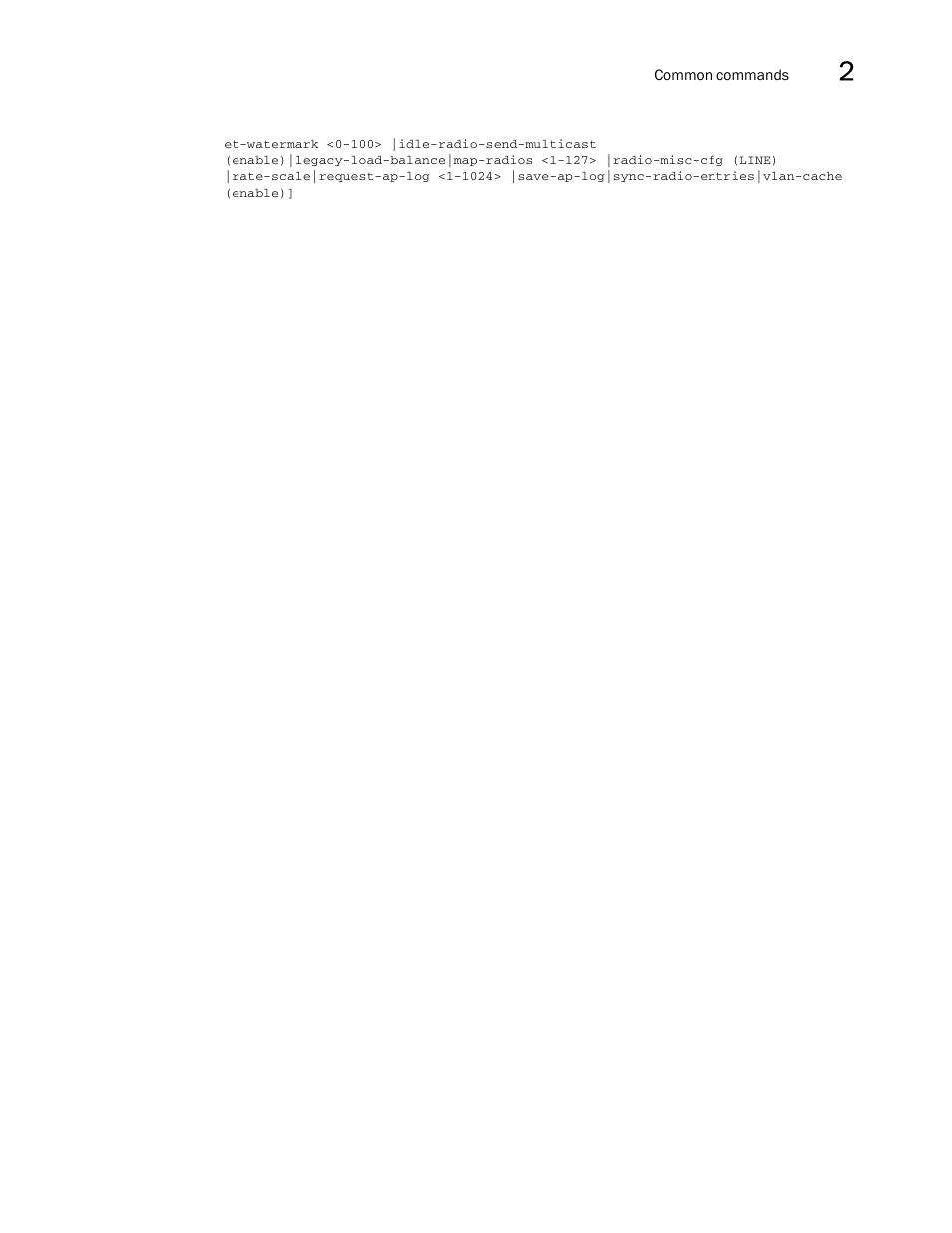 Brocade Mobility RFS7000-GR Controller CLI Reference Guide (Supporting software release 4.1.0.0-040GR and later) User Manual | Page 41 / 607