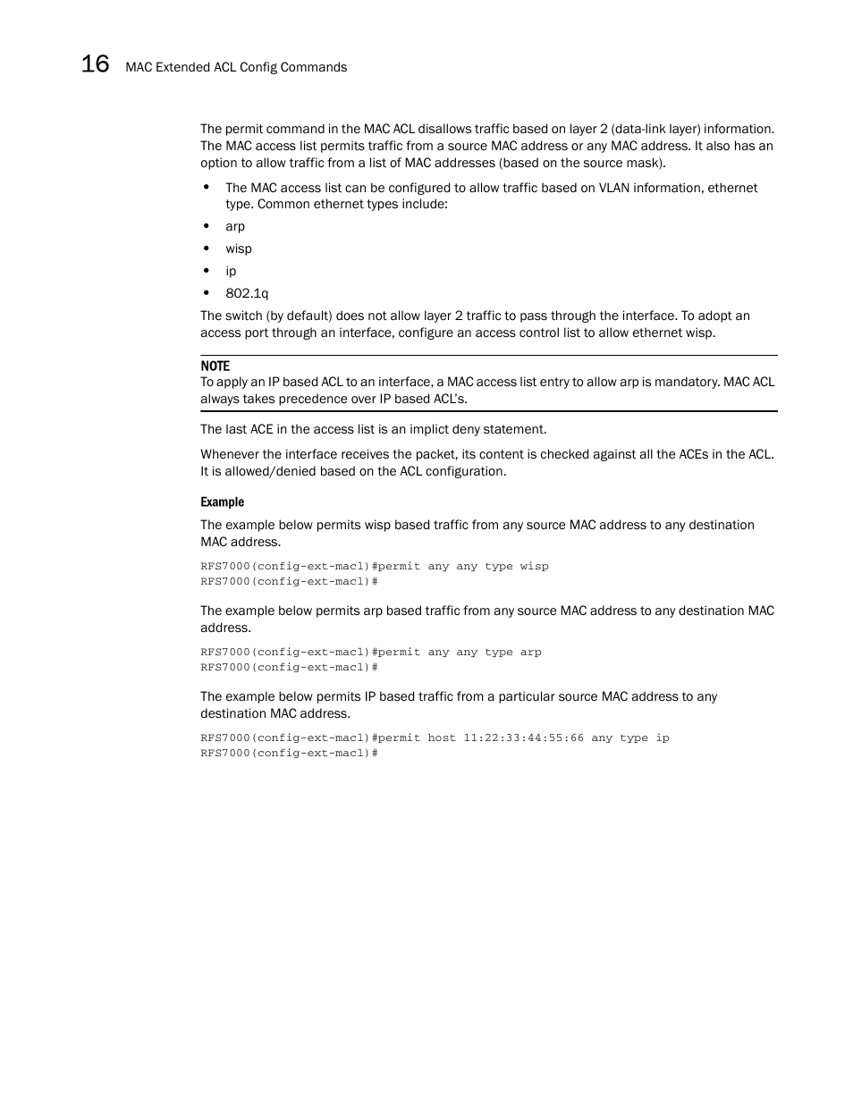 Brocade Mobility RFS7000-GR Controller CLI Reference Guide (Supporting software release 4.1.0.0-040GR and later) User Manual | Page 410 / 607