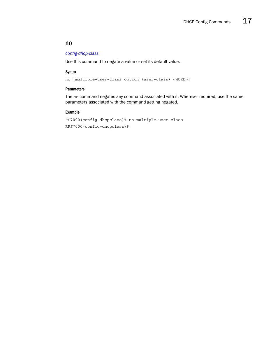 Brocade Mobility RFS7000-GR Controller CLI Reference Guide (Supporting software release 4.1.0.0-040GR and later) User Manual | Page 423 / 607