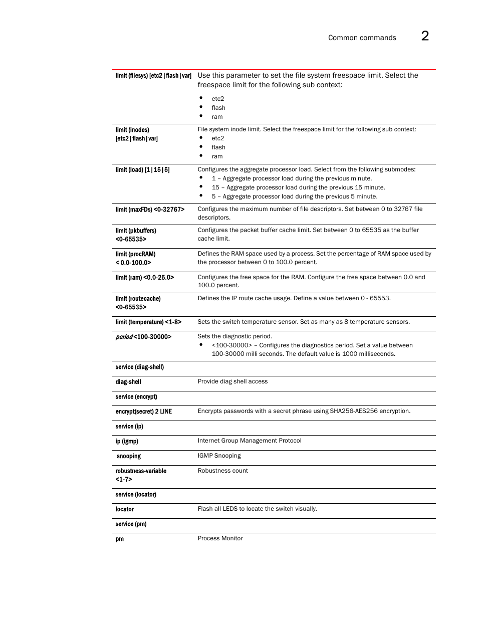 Brocade Mobility RFS7000-GR Controller CLI Reference Guide (Supporting software release 4.1.0.0-040GR and later) User Manual | Page 43 / 607