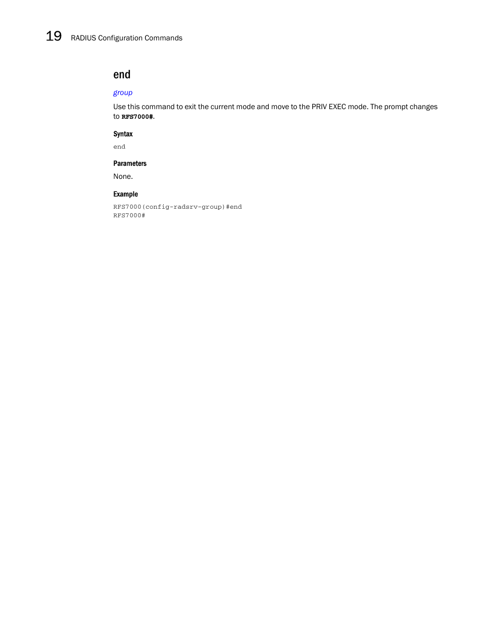 Brocade Mobility RFS7000-GR Controller CLI Reference Guide (Supporting software release 4.1.0.0-040GR and later) User Manual | Page 472 / 607