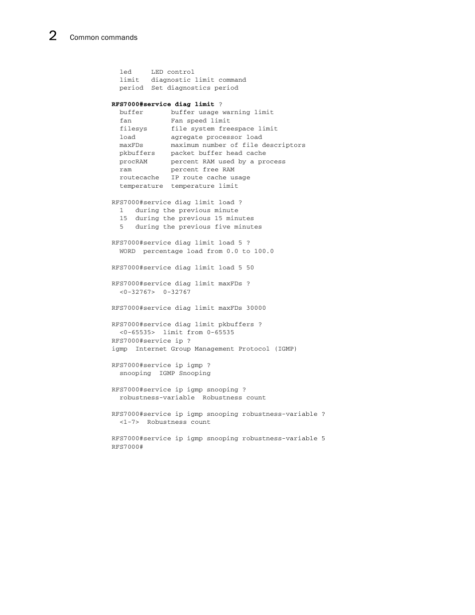 Brocade Mobility RFS7000-GR Controller CLI Reference Guide (Supporting software release 4.1.0.0-040GR and later) User Manual | Page 48 / 607