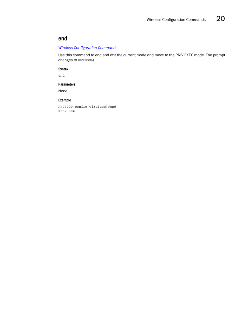 Brocade Mobility RFS7000-GR Controller CLI Reference Guide (Supporting software release 4.1.0.0-040GR and later) User Manual | Page 519 / 607