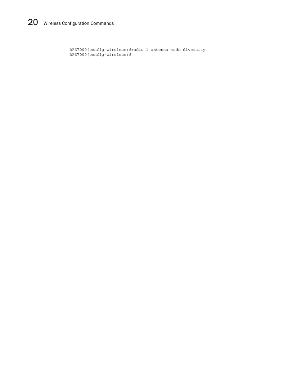 Brocade Mobility RFS7000-GR Controller CLI Reference Guide (Supporting software release 4.1.0.0-040GR and later) User Manual | Page 544 / 607