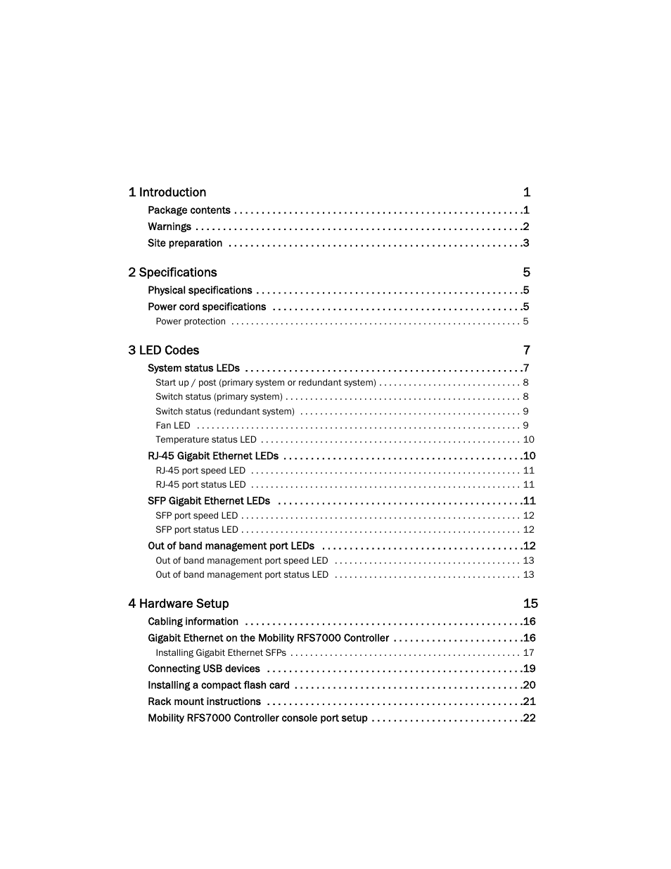 Brocade Mobility RFS7000 Controller Installation Guide User Manual | Page 3 / 40