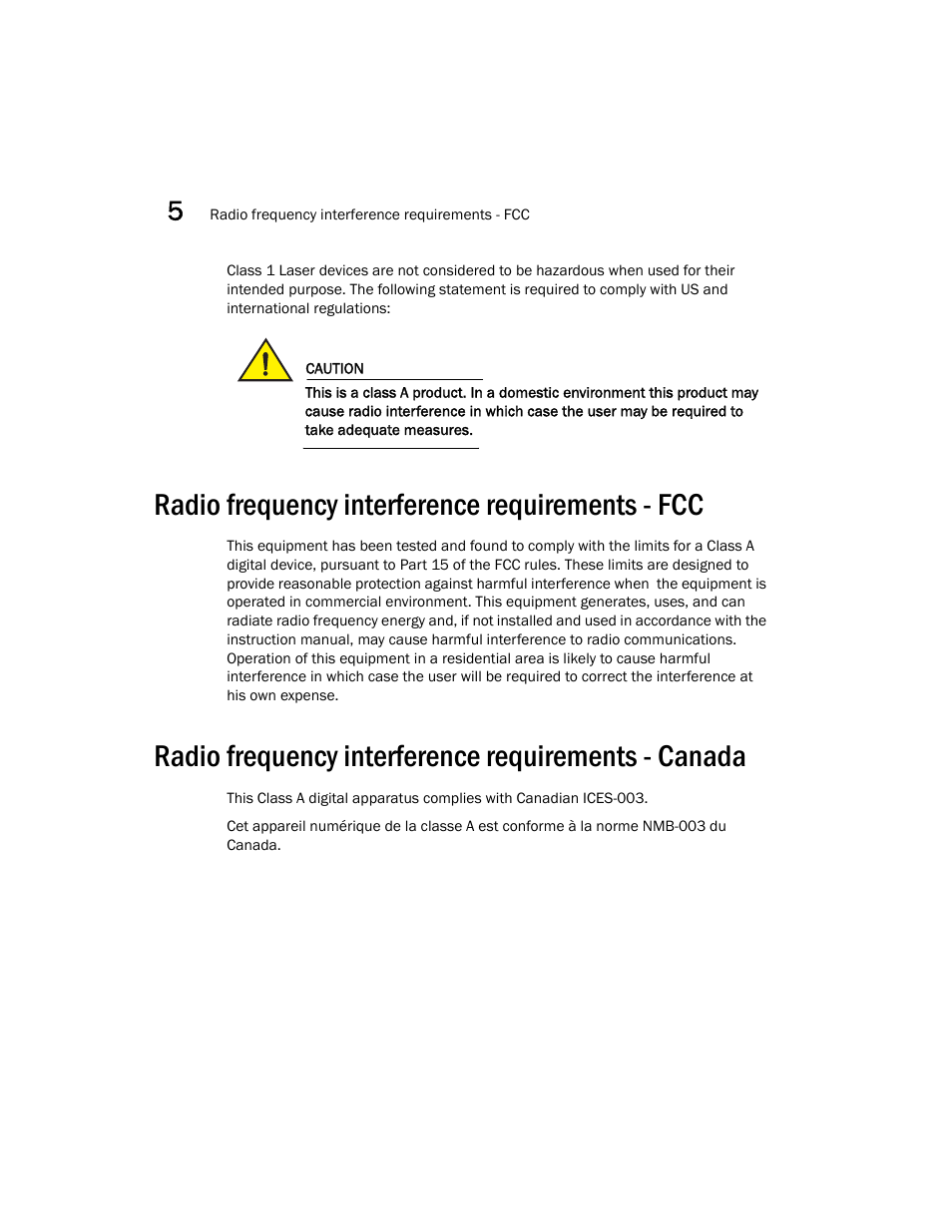 Radio frequency interference requirements - fcc, Radio frequency interference requirements - canada | Brocade Mobility RFS7000 Controller Installation Guide User Manual | Page 34 / 40