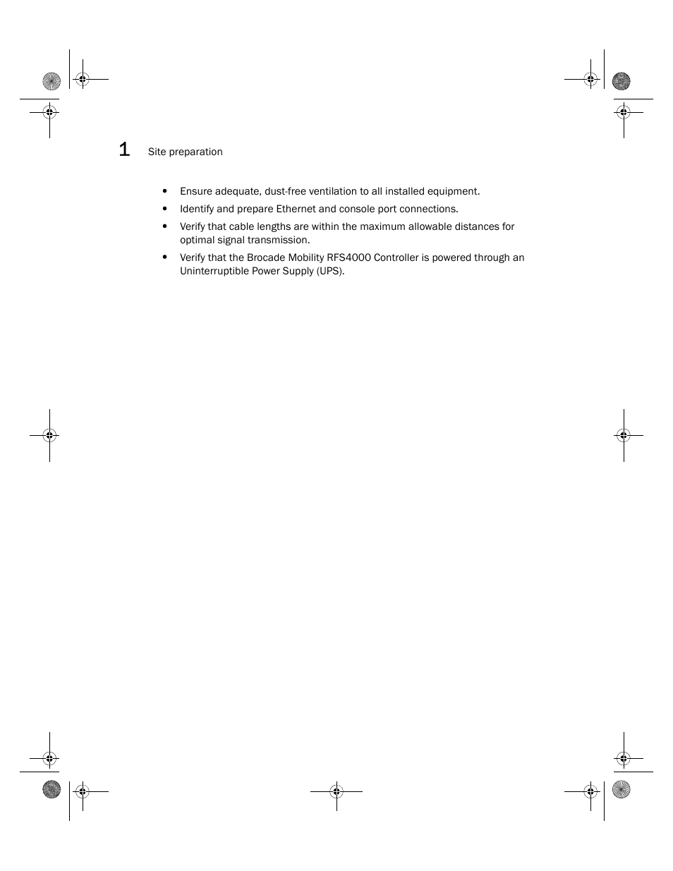 Brocade Mobility RFS4000 Controller Installation Guide (Supporting software release 4.3.0.0 and later) User Manual | Page 14 / 42