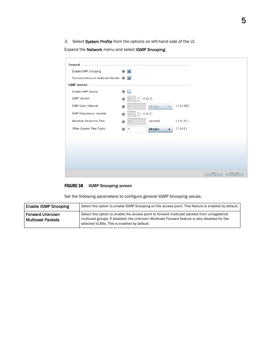 Brocade Mobility Access Point System Reference Guide (Supporting software release 5.5.0.0 and later) User Manual | Page 133 / 854