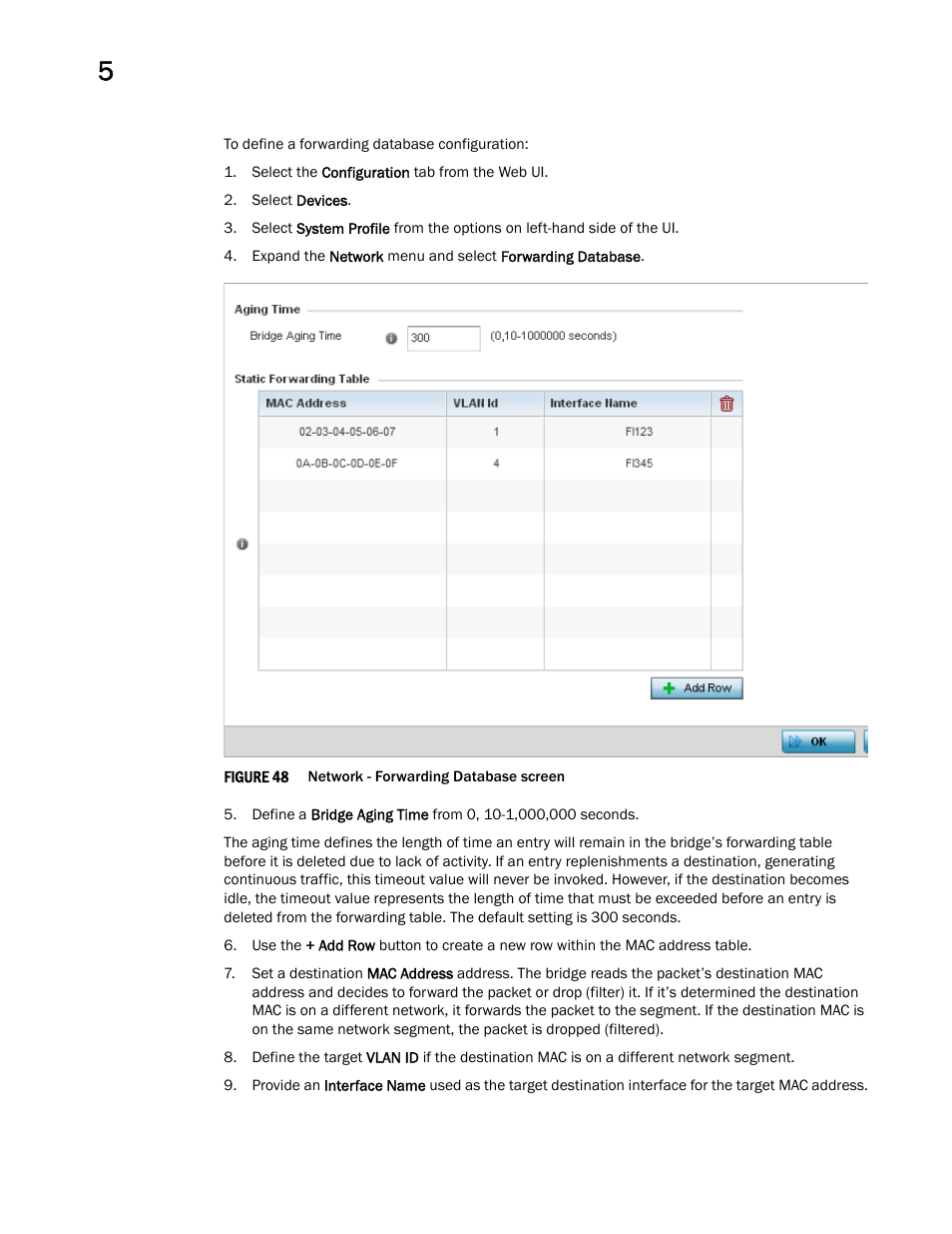 Brocade Mobility Access Point System Reference Guide (Supporting software release 5.5.0.0 and later) User Manual | Page 148 / 854