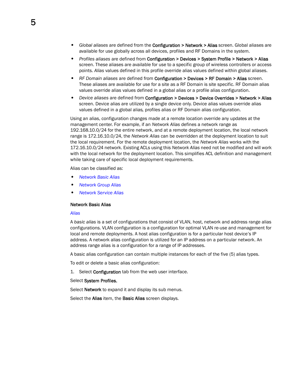 Brocade Mobility Access Point System Reference Guide (Supporting software release 5.5.0.0 and later) User Manual | Page 158 / 854