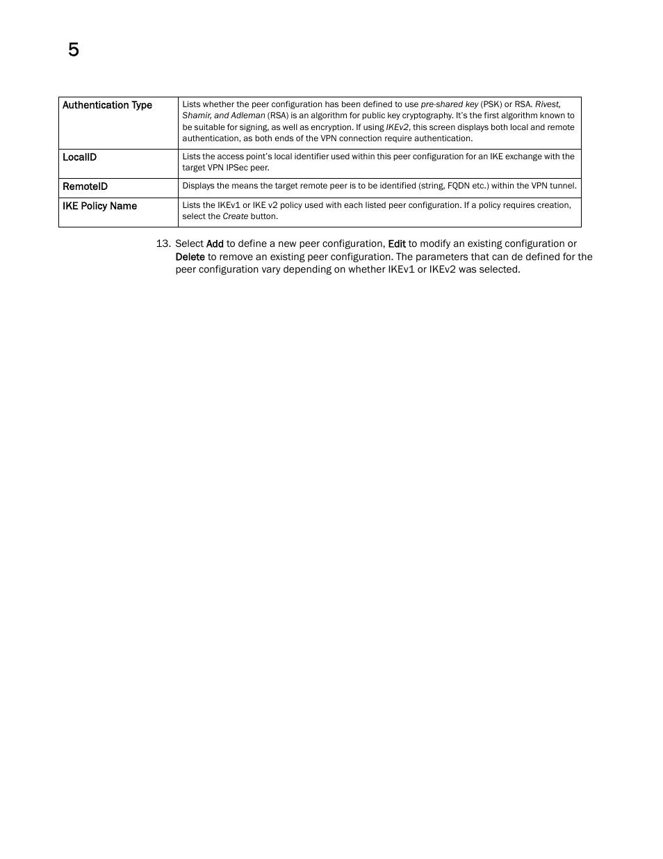 Brocade Mobility Access Point System Reference Guide (Supporting software release 5.5.0.0 and later) User Manual | Page 170 / 854