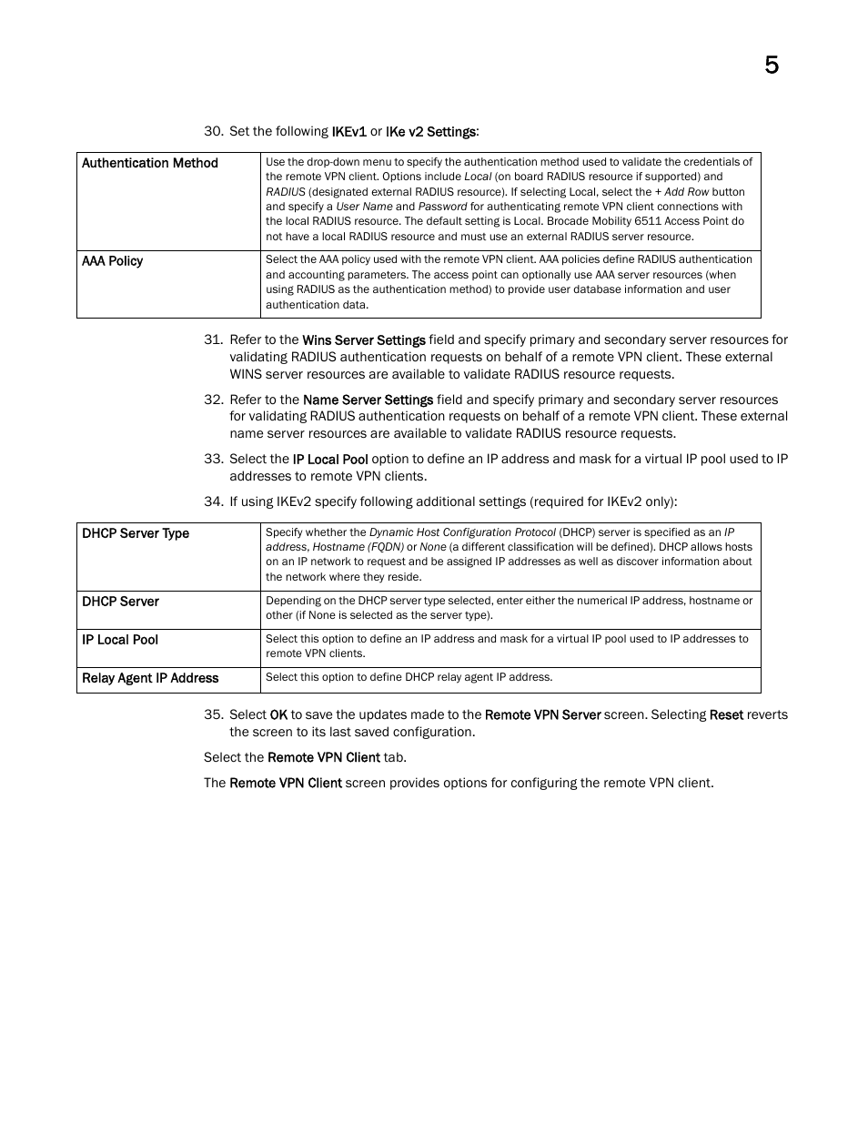 Brocade Mobility Access Point System Reference Guide (Supporting software release 5.5.0.0 and later) User Manual | Page 179 / 854