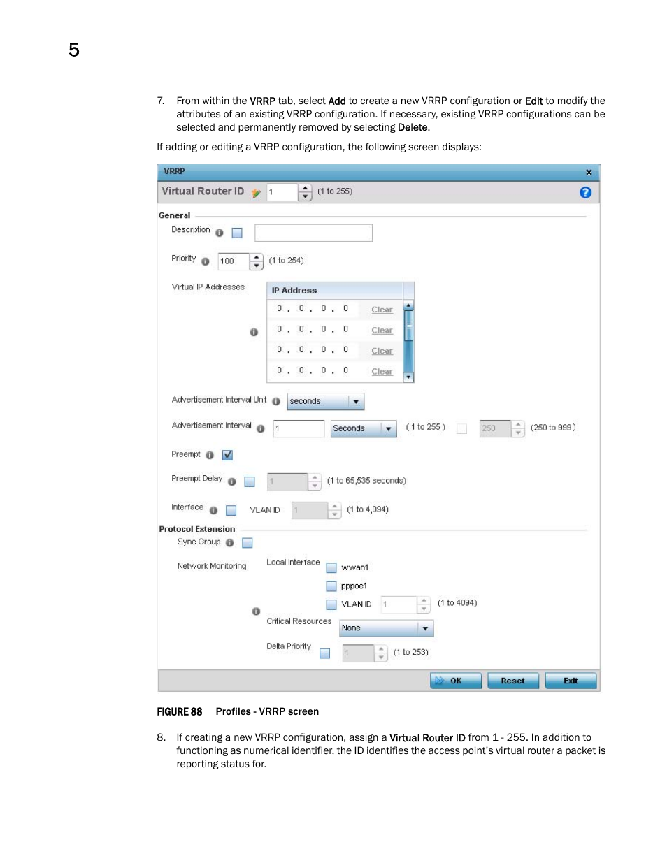 Brocade Mobility Access Point System Reference Guide (Supporting software release 5.5.0.0 and later) User Manual | Page 200 / 854