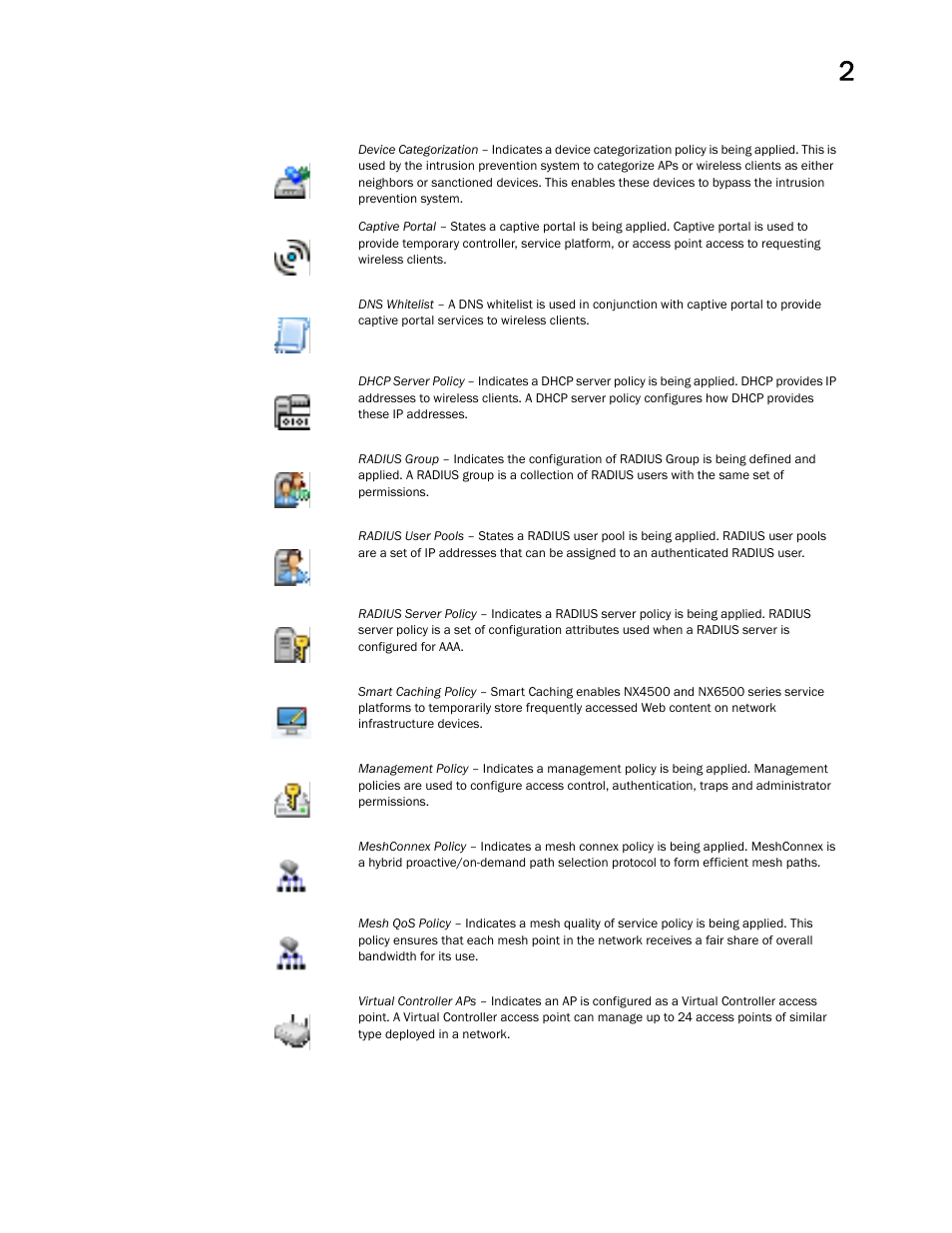 Brocade Mobility Access Point System Reference Guide (Supporting software release 5.5.0.0 and later) User Manual | Page 21 / 854