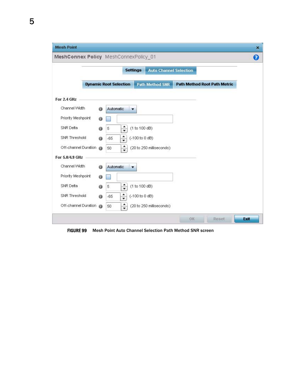 Brocade Mobility Access Point System Reference Guide (Supporting software release 5.5.0.0 and later) User Manual | Page 216 / 854