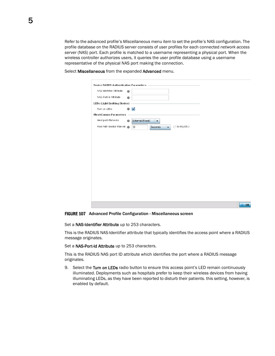 Brocade Mobility Access Point System Reference Guide (Supporting software release 5.5.0.0 and later) User Manual | Page 230 / 854