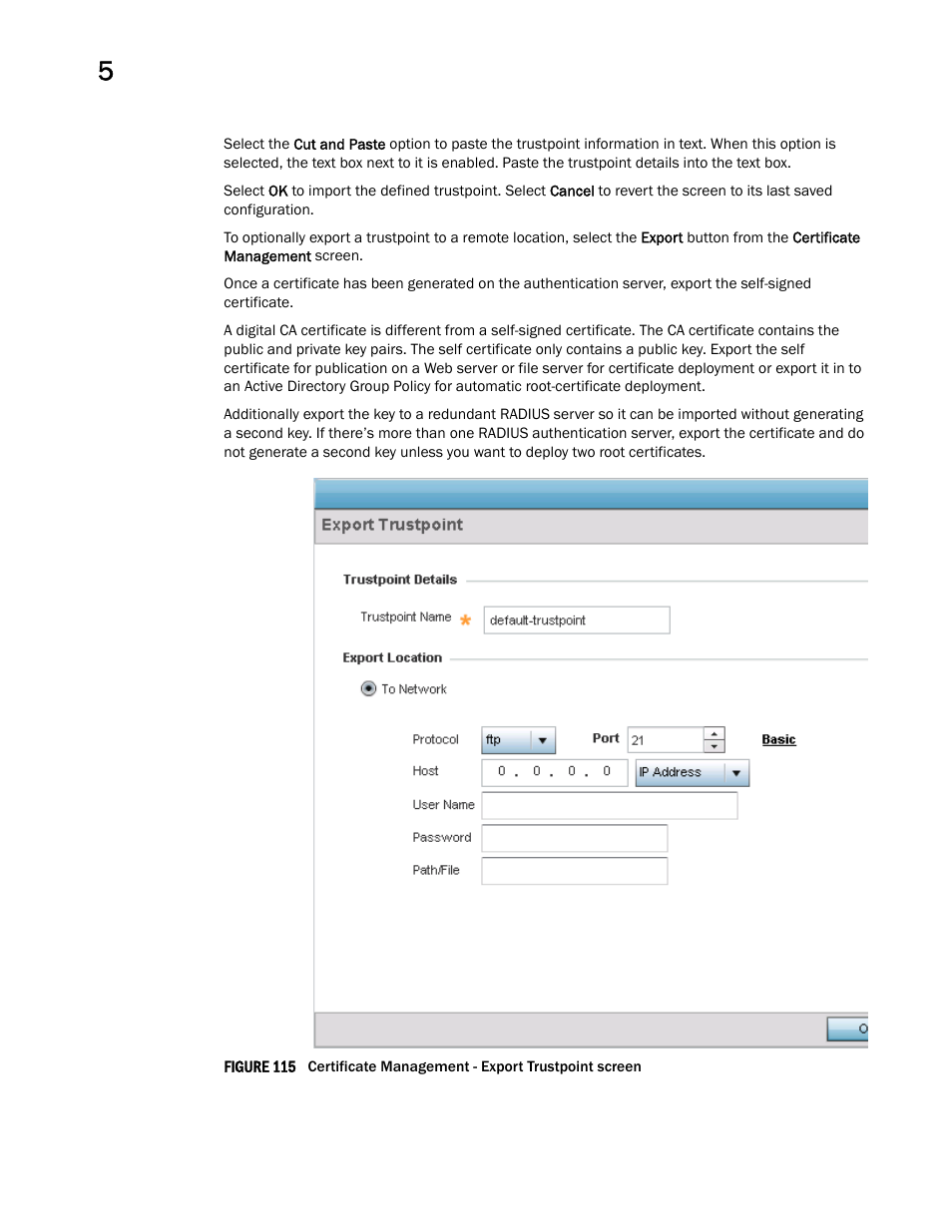 Brocade Mobility Access Point System Reference Guide (Supporting software release 5.5.0.0 and later) User Manual | Page 242 / 854
