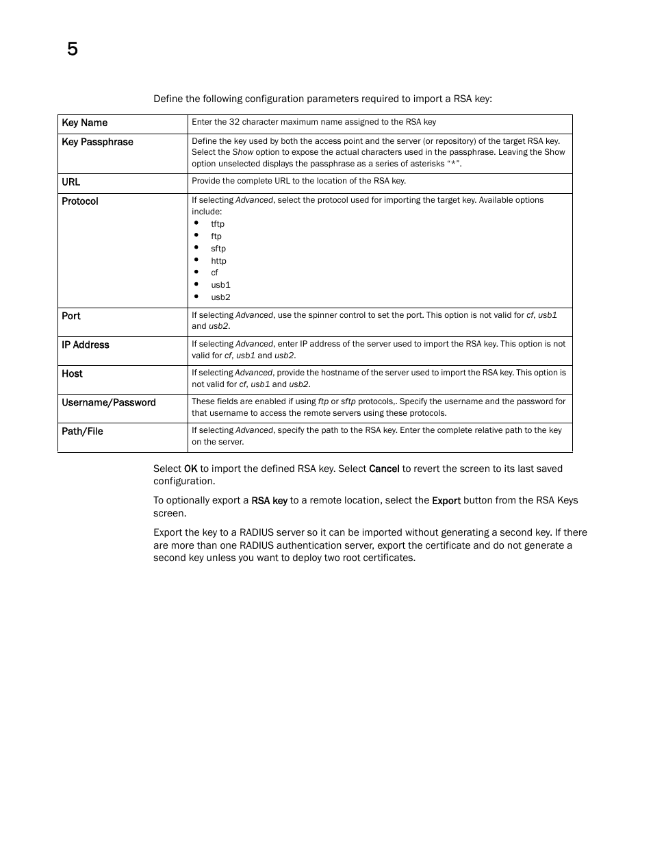 Brocade Mobility Access Point System Reference Guide (Supporting software release 5.5.0.0 and later) User Manual | Page 246 / 854