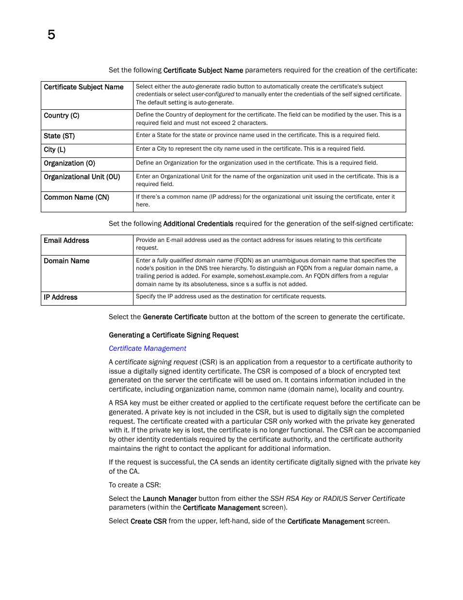 Brocade Mobility Access Point System Reference Guide (Supporting software release 5.5.0.0 and later) User Manual | Page 250 / 854