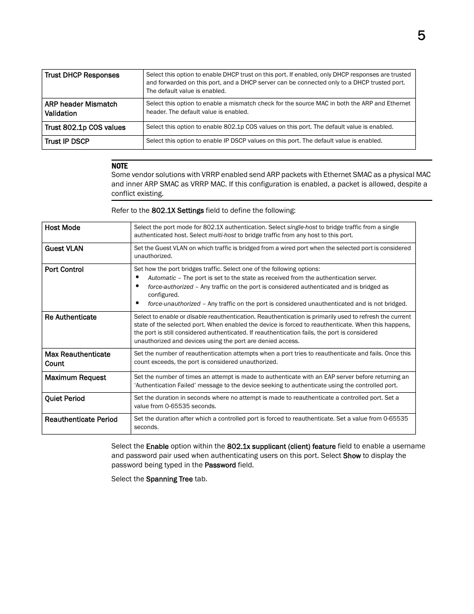 Brocade Mobility Access Point System Reference Guide (Supporting software release 5.5.0.0 and later) User Manual | Page 267 / 854