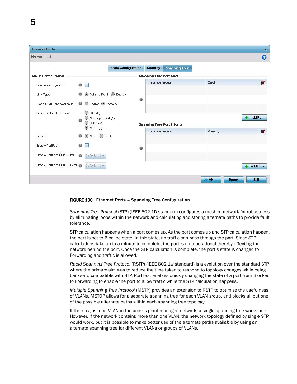 Brocade Mobility Access Point System Reference Guide (Supporting software release 5.5.0.0 and later) User Manual | Page 268 / 854