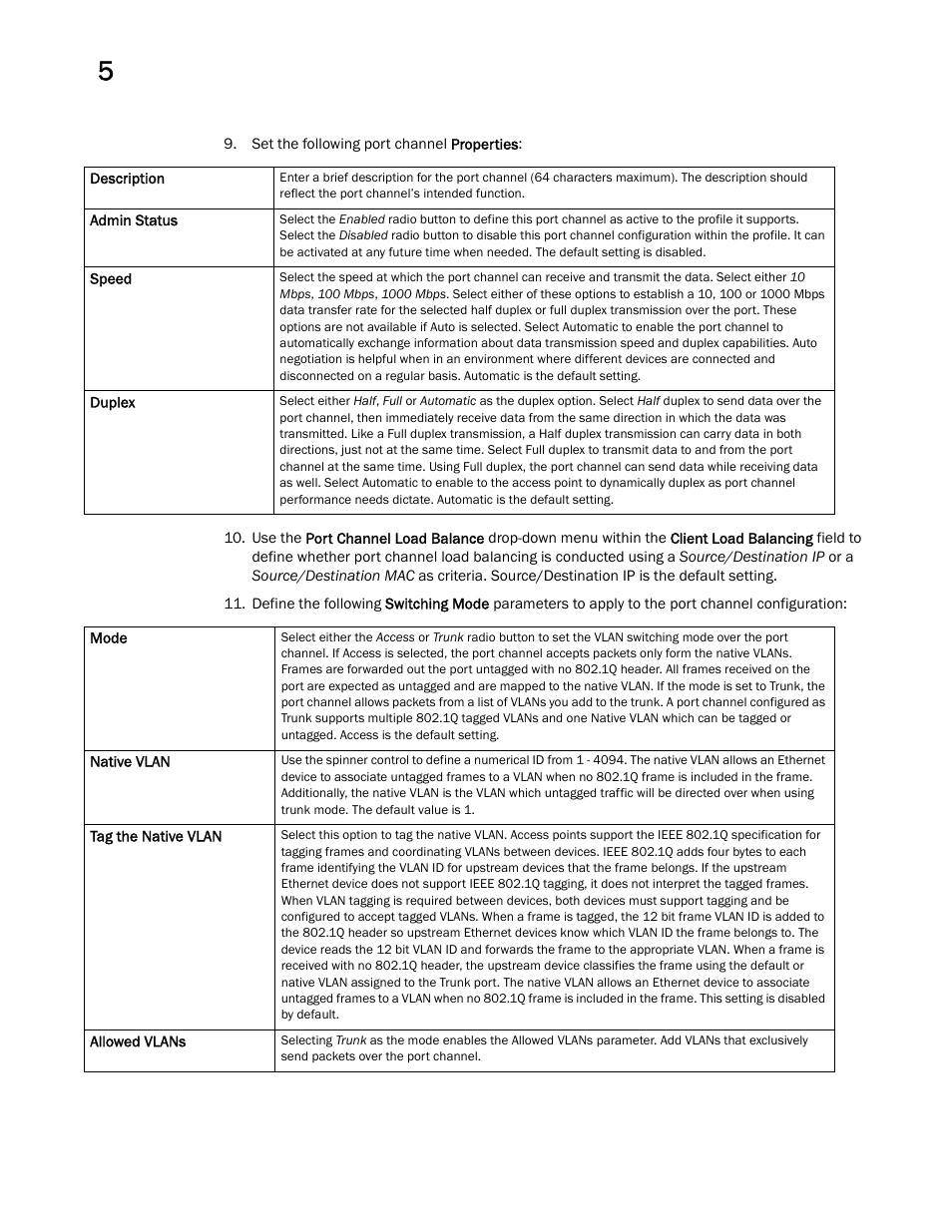 Brocade Mobility Access Point System Reference Guide (Supporting software release 5.5.0.0 and later) User Manual | Page 278 / 854