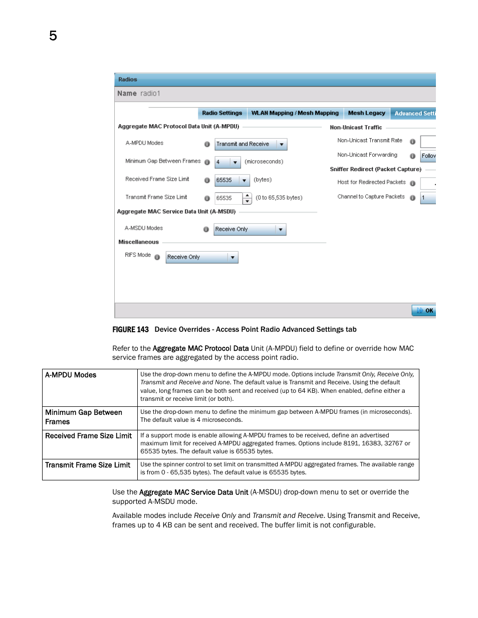 Brocade Mobility Access Point System Reference Guide (Supporting software release 5.5.0.0 and later) User Manual | Page 290 / 854