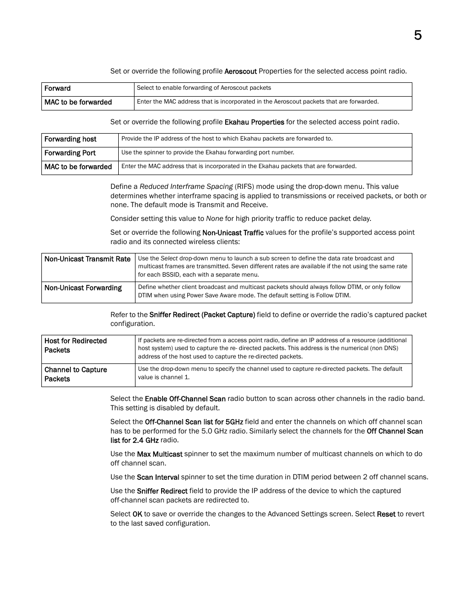 Brocade Mobility Access Point System Reference Guide (Supporting software release 5.5.0.0 and later) User Manual | Page 291 / 854