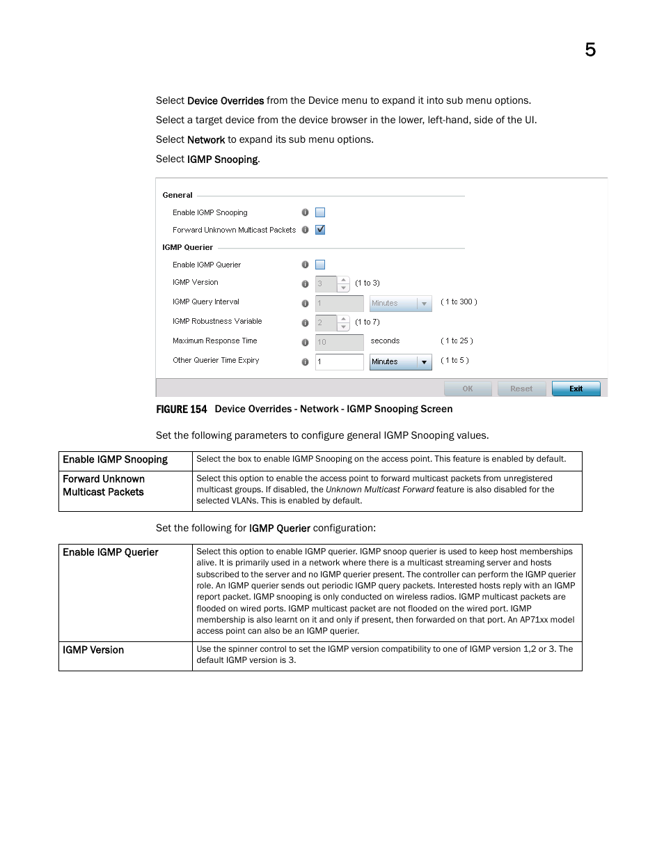 Brocade Mobility Access Point System Reference Guide (Supporting software release 5.5.0.0 and later) User Manual | Page 309 / 854